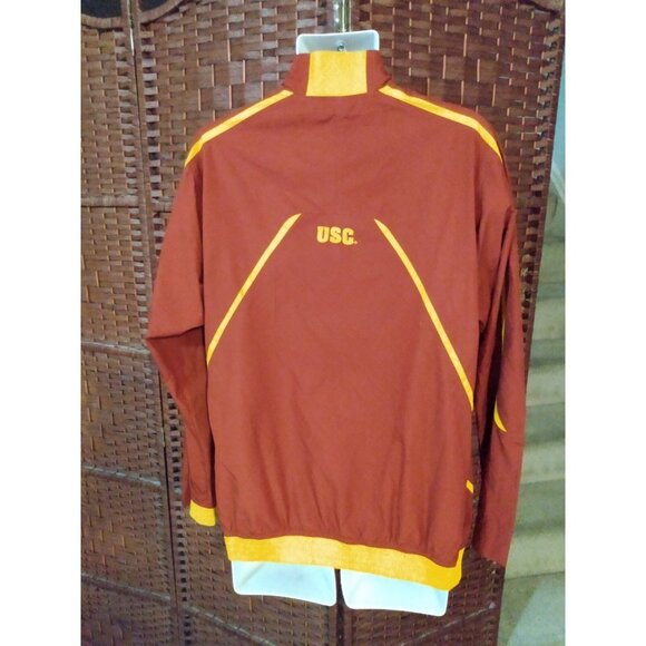 Men's Nike USC Trojans Windbreaker jacket 1/4 Zip Small University California - Picture 2 of 3